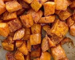 roasted sweet potatoes