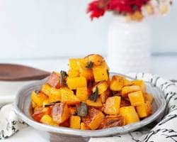 Roasted butternut squash