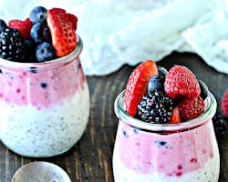 Chia seed pudding