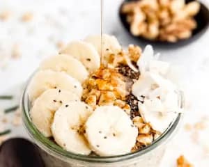 Banana Bread Overnight Oats