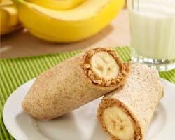 Peanut butter roll ups